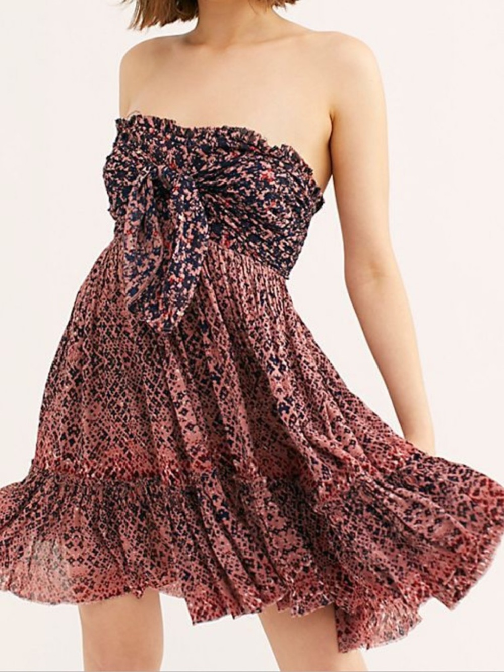 Free People FP ONE Bali Nights Mini Dress in Size S